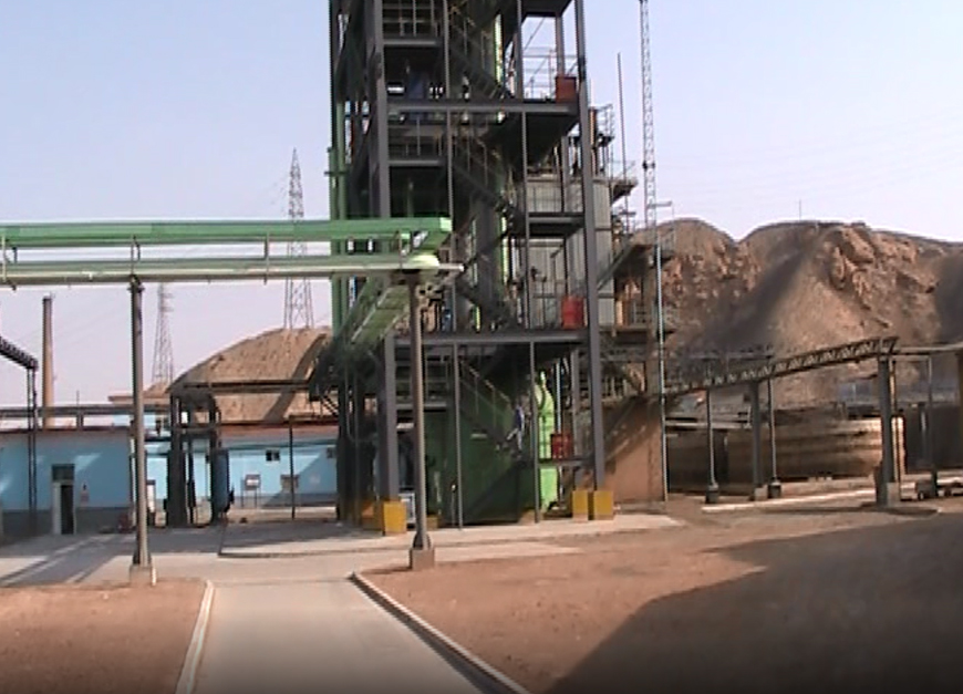 盐酸合成炉运行现场